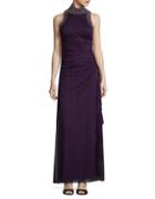 Betsy & Adam Beaded Evening Gown