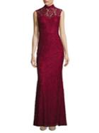 Betsy & Adam Lace Illusion Gown