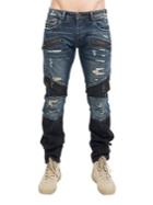 Cult Of Individuality Greaser Distressed Moto Jeans