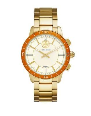 Tory Burch Collins Hybrid Stainless Steel Bracelet Hybrid Smart Watch