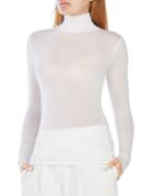 Bcbgmaxazria Solid Turtleneck Top