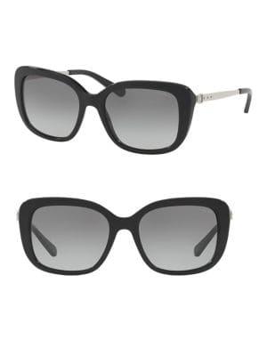 Coach 55mm L1004 Square Sunglasses