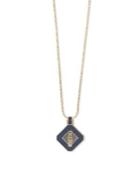 Vince Camuto Crystal And Hematite Pendant Necklace