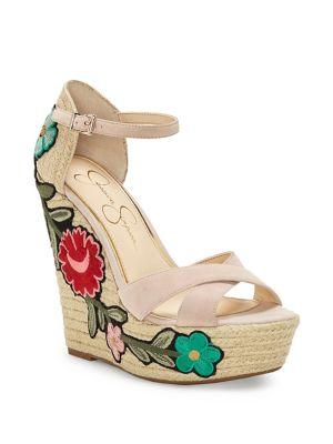 Jessica Simpson Apella Floral Espadrilles