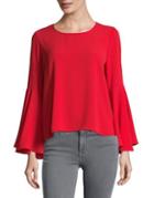 Vince Camuto Bell-sleeved Top