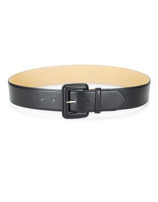 Fashion Focus Leather Square-shaped Buckle Belt
