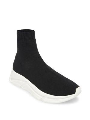 Steve Madden Bitten Stretch-knit Sneakers