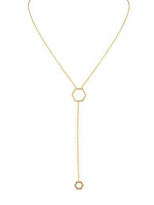 Michelle Campbell Geometric Y Necklace