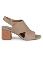 Anne Klein Damaire Nubuck High Heel Sandals