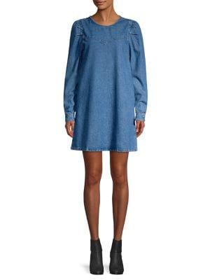 Free People Denim Mini Dress