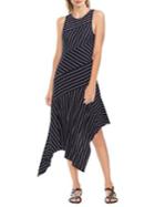 Vince Camuto Petite Asymmetrical Fit-&-flare Dress