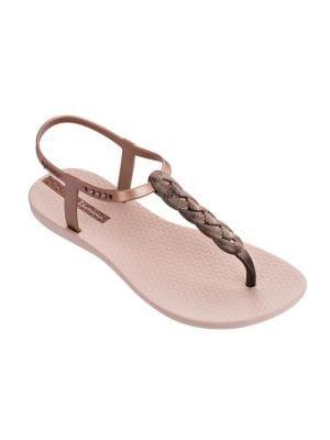 Ipanema Braid T-strap Sandals