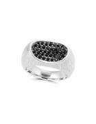 Effy Final Call Diamond Studded Sterling Silver Ring