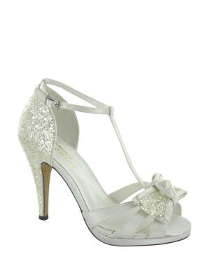 Menbur Arena Satin T-strap Pumps