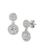 Morris & David Diamond-embellished 14k White Gold Drop Earrings