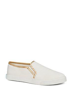 Jack Rogers Mckay Whipstitched Canvas Sneakers
