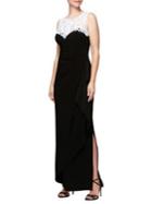 Alex Evenings Sleeveless Embellished Gown