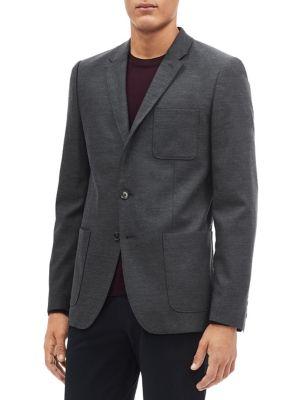 Calvin Klein Slim-fit Twill-stretch Blazer