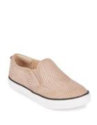 Botkier New York Harper Embossed Snake Print Slip-on Sneaker