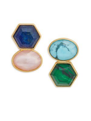 Kate Spade New York Sunshine Stone Asymmetrical Earrings