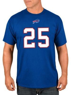 Majestic Lesean Mccoy Buffalo Bills Nfl Cotton Tee