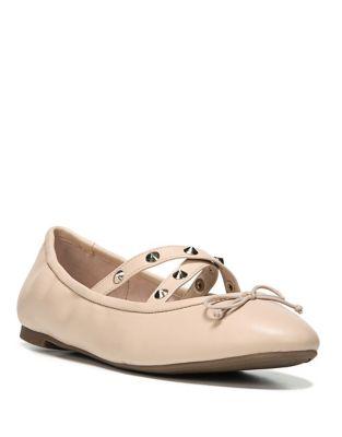 Circus By Sam Edelman Cayenne Leather Stud Ballet Flats