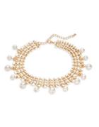 Design Lab Lord & Taylor Faux Pearl-accented Choker Necklace