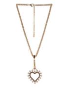 Bcbgeneration Keys To My Heart Crystal Heart Y Necklace