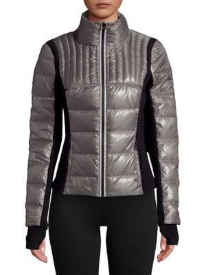 Blanc Noir Reflective Puffer Jacket