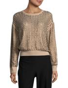 Magaschoni Cropped Sweater