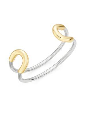 Giles & Brother Two-tone Cuff Bracelet