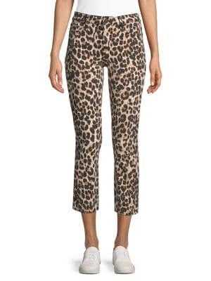 Paige Hoxton High-rise Ankle Straight-leg Jeans