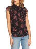 1.state Wildflower Flutter-sleeve Blouse