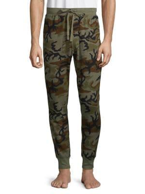 Polo Ralph Lauren Lightweight Hanging Waffle Printed Jogger Pants