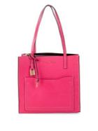 Marc Jacobs Peony Medium Leather Tote