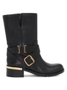 Vince Camuto Wethima Leather Combat Boots