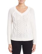 Lord & Taylor Cable Knit Sweater