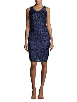 Decode 1.8 Embroidered Soutache Dress