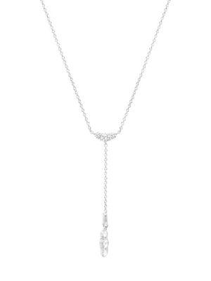 Nadri Mia Silvertone Y-necklace