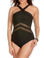 Miraclesuit One-piece Solid Point Of View Swimsuit