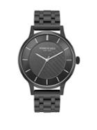 Kenneth Cole Classic Logo Stainless Steel Bracelet Watch
