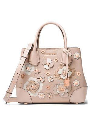 Michael Michael Kors Mercer Floral Embellished Satchel
