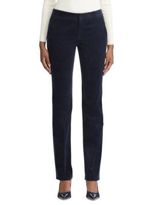 Lauren Ralph Lauren Corduroy Straight-leg Pants