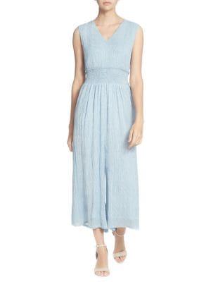 Catherine Catherine Malandrino Milou Sleeveless V-neck Jumpsuit