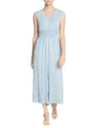Catherine Catherine Malandrino Milou Sleeveless V-neck Jumpsuit
