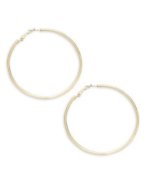 Design Lab Lord & Taylor Oval Hoop Earrings