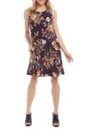 Karen Kane Floral-print Chloe Dress