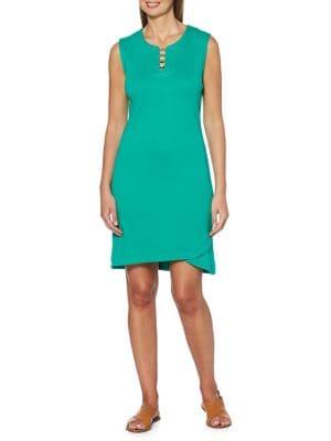 Rafaella Sleeveless Shift Dress