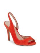 Charles By Charles David Rexx Peep-toe Suede Sandals