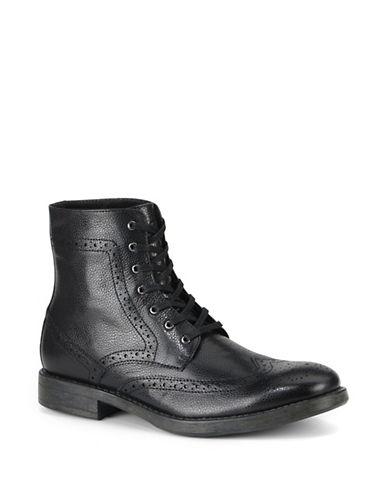 Marc New York Baycliff Leather Wing-tip Boots